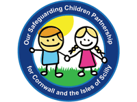 Cornwall and the Isles of Scilly Safeguarding Children Partnership logo