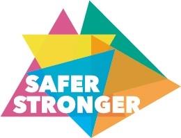 Safer Stronger logo