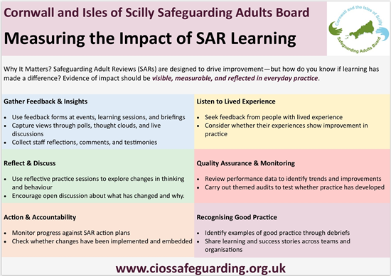 Measuring the impact of SAR learning