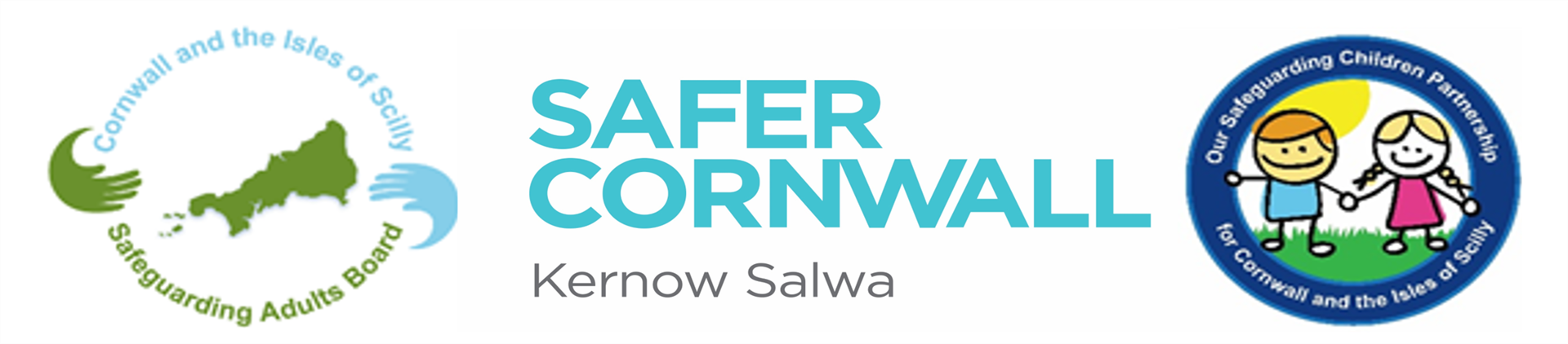 SAB, Safer Cornwall, OSCP Logo